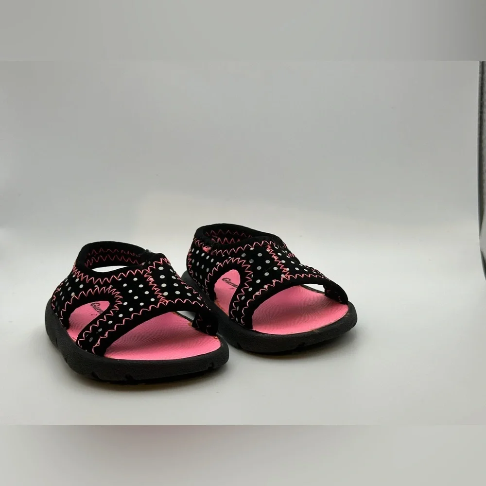 Garanimals Pink and Black Kids Sandals
